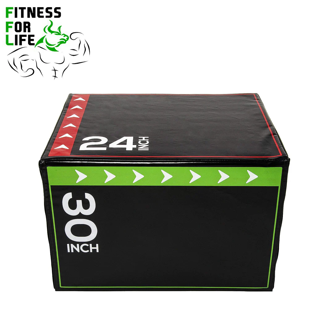 3 in 1 Plyometric Foam Jump Box - 20" 24" 30 - Image 2