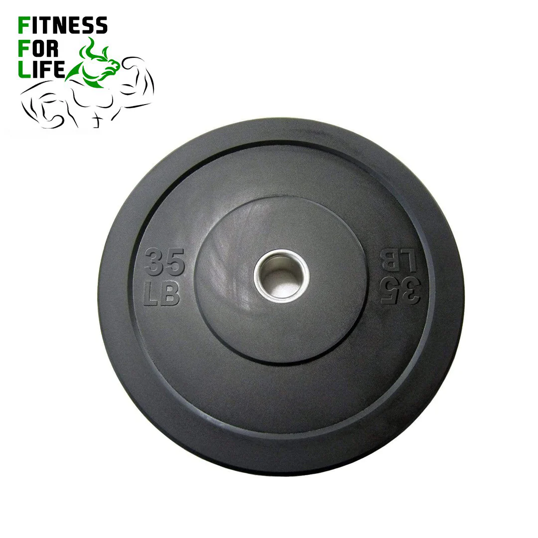 130 Lb Bumper Plates set with 6 ft bar - Image 4