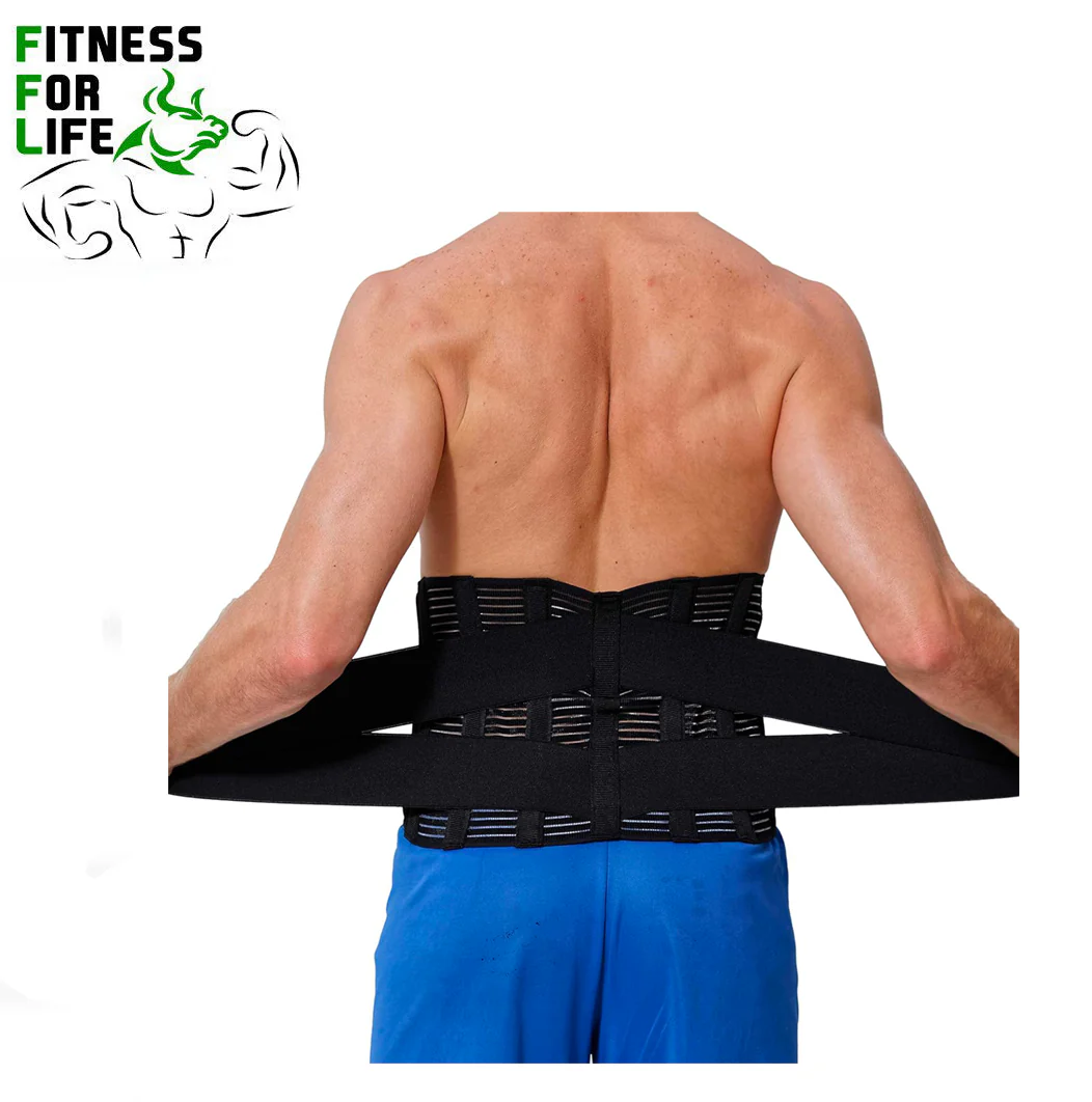Adjustable Back Brace Lumbar Support Belt - Image 4